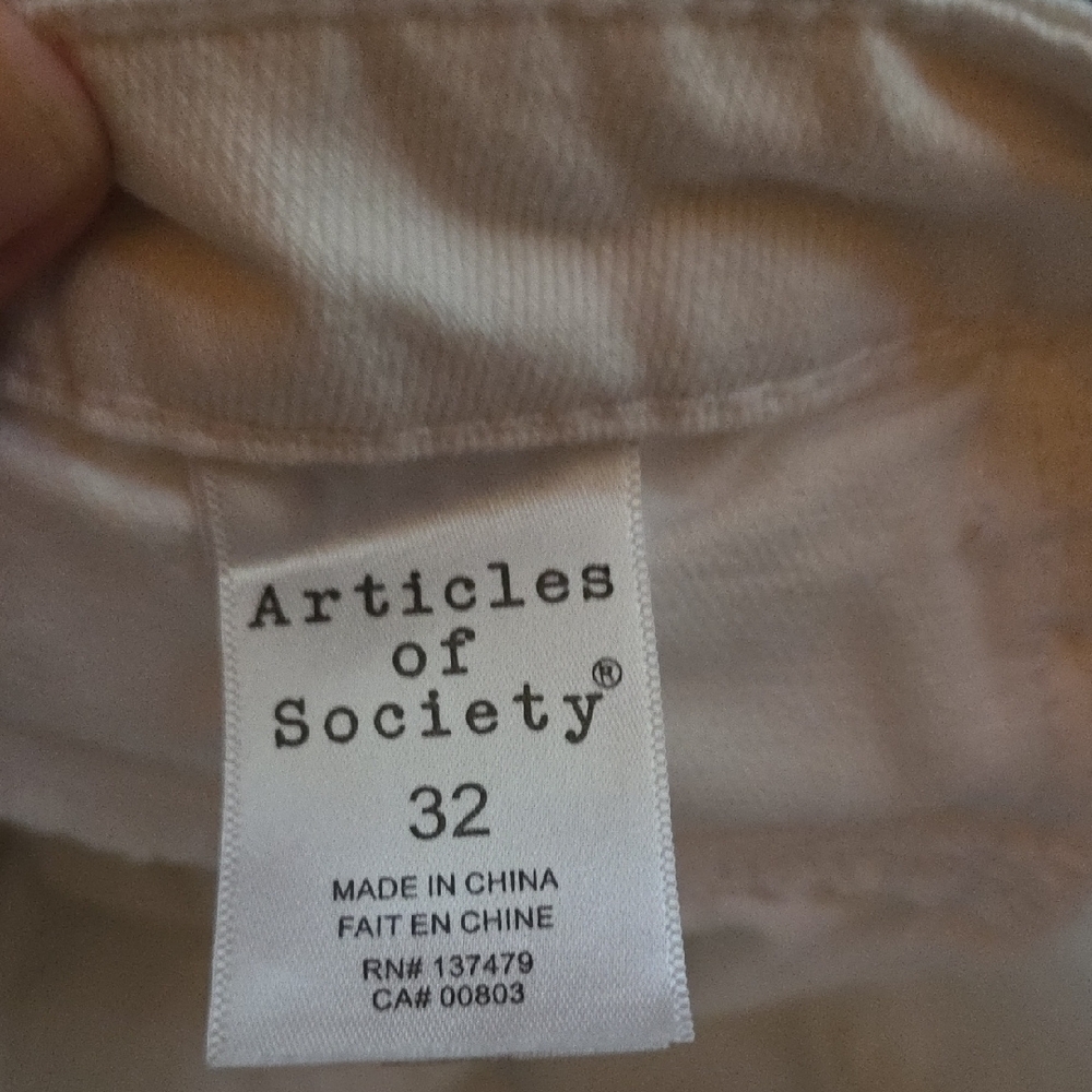 Articles Of Society White Denim - Picture 7 of 8